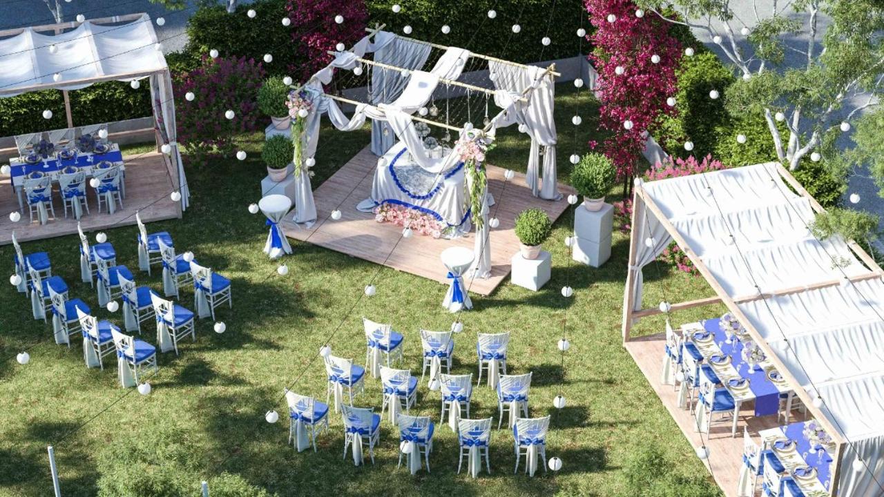 Santorini Blue Hotel เนกอมโบ ภายนอก รูปภาพ