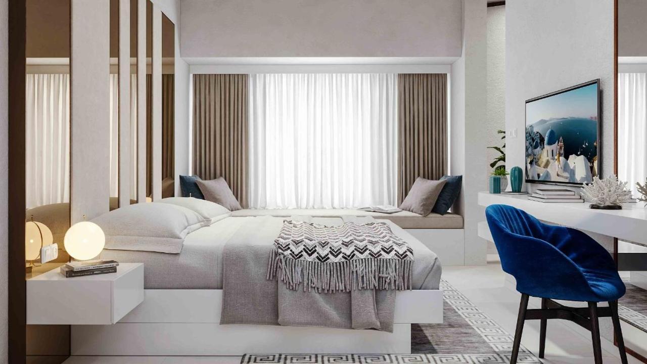 Santorini Blue Hotel เนกอมโบ ภายนอก รูปภาพ