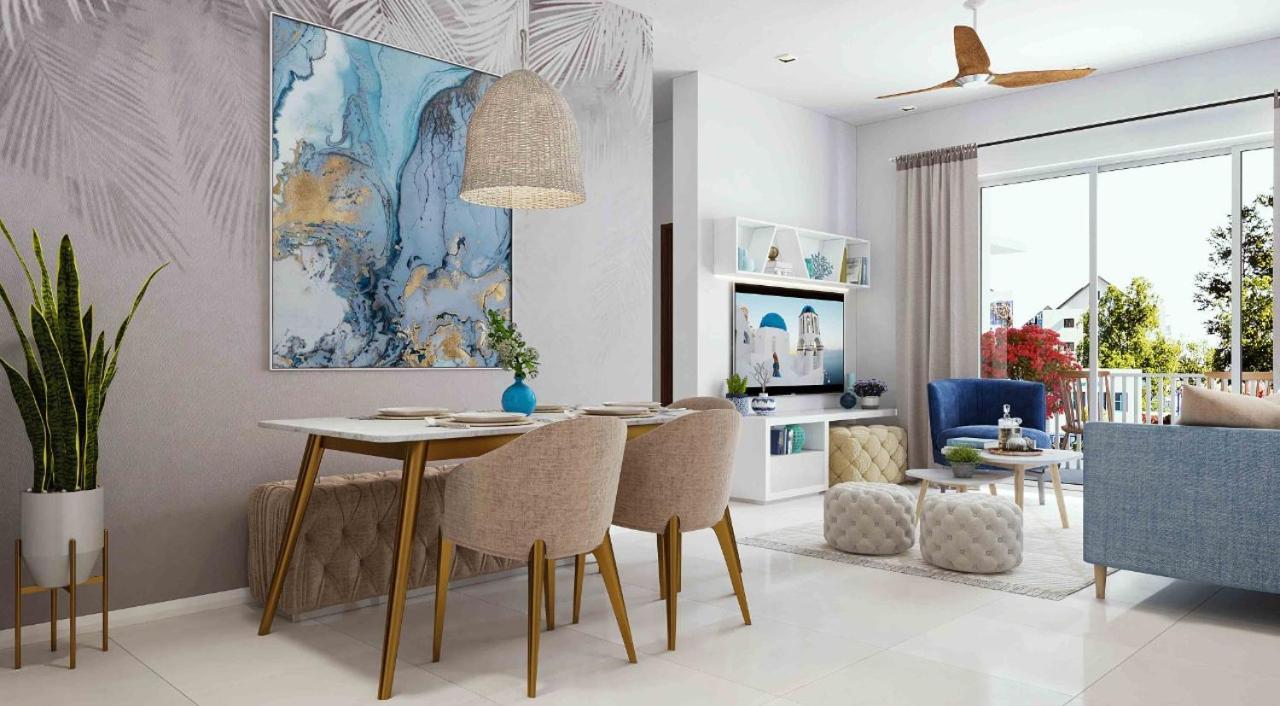 Santorini Blue Hotel เนกอมโบ ภายนอก รูปภาพ